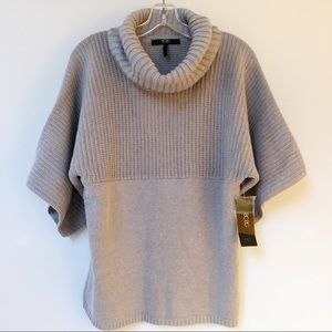 NWT BCBG Ottoman Stitch Kimono Sleeve Sweater SZ L